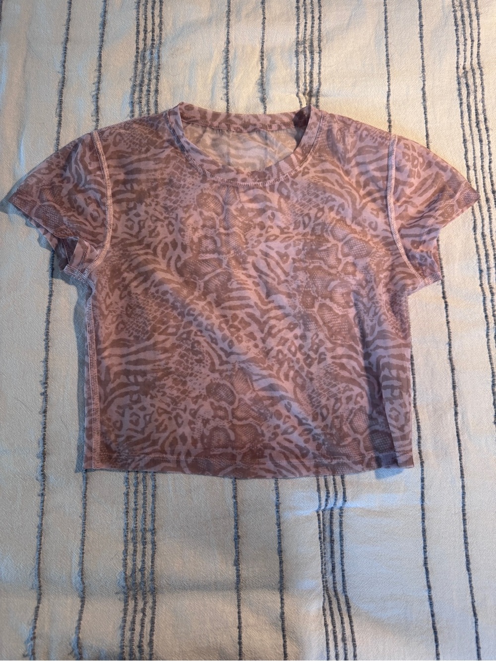 TNA sheer top